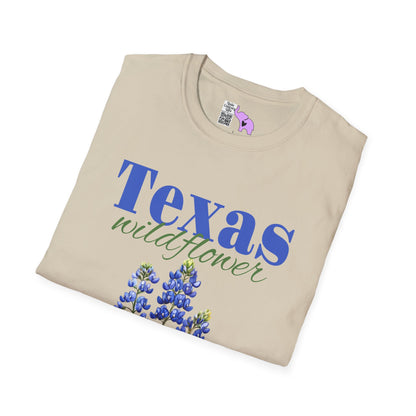 Texas Wildflower State of Mind Adult T-shirt