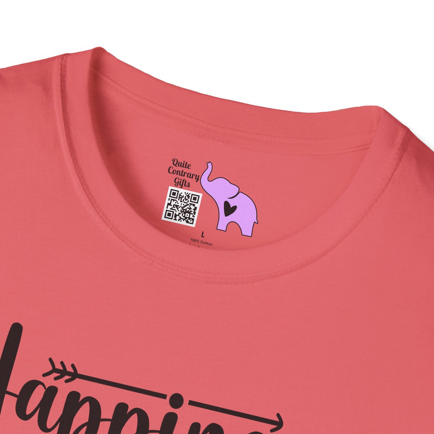 Happiness is a Function of Accepting What Is Adult T-shirt