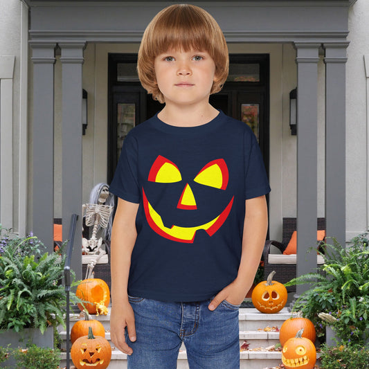 Pumpkin Smile Heavy Cotton™ Toddler T-shirt