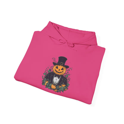 Halloween Pumpkin Man Heavy Blend™ Hooded Sweatshirt
