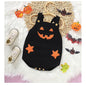 Halloween Pumpkin Knitted Baby Romper