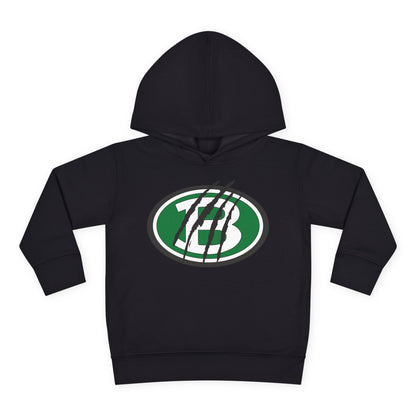 Brenham ISD Logo w/Claw Marks Toddler Hoodie