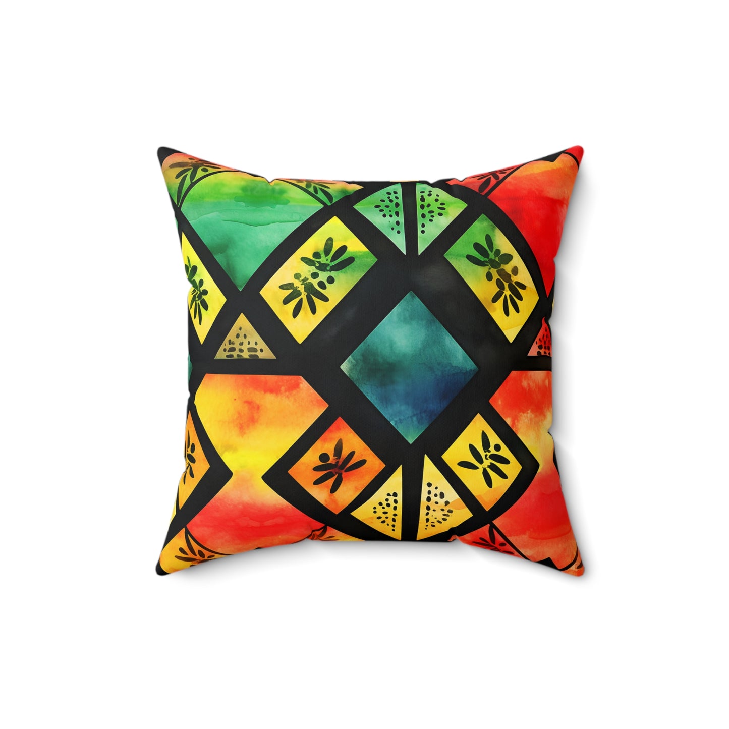 Freedom Flame Throw Pillow