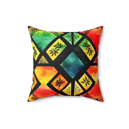 Freedom Flame Throw Pillow