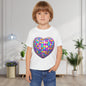 Heart in Blocks Heavy Cotton™ Toddler T-shirt