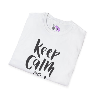 Keep Calm & Eat Latkes 2 Adult T-shirt