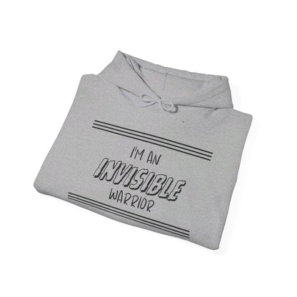 I'm An Invisible Warrior Heavy Blend™ Hooded Sweatshirt