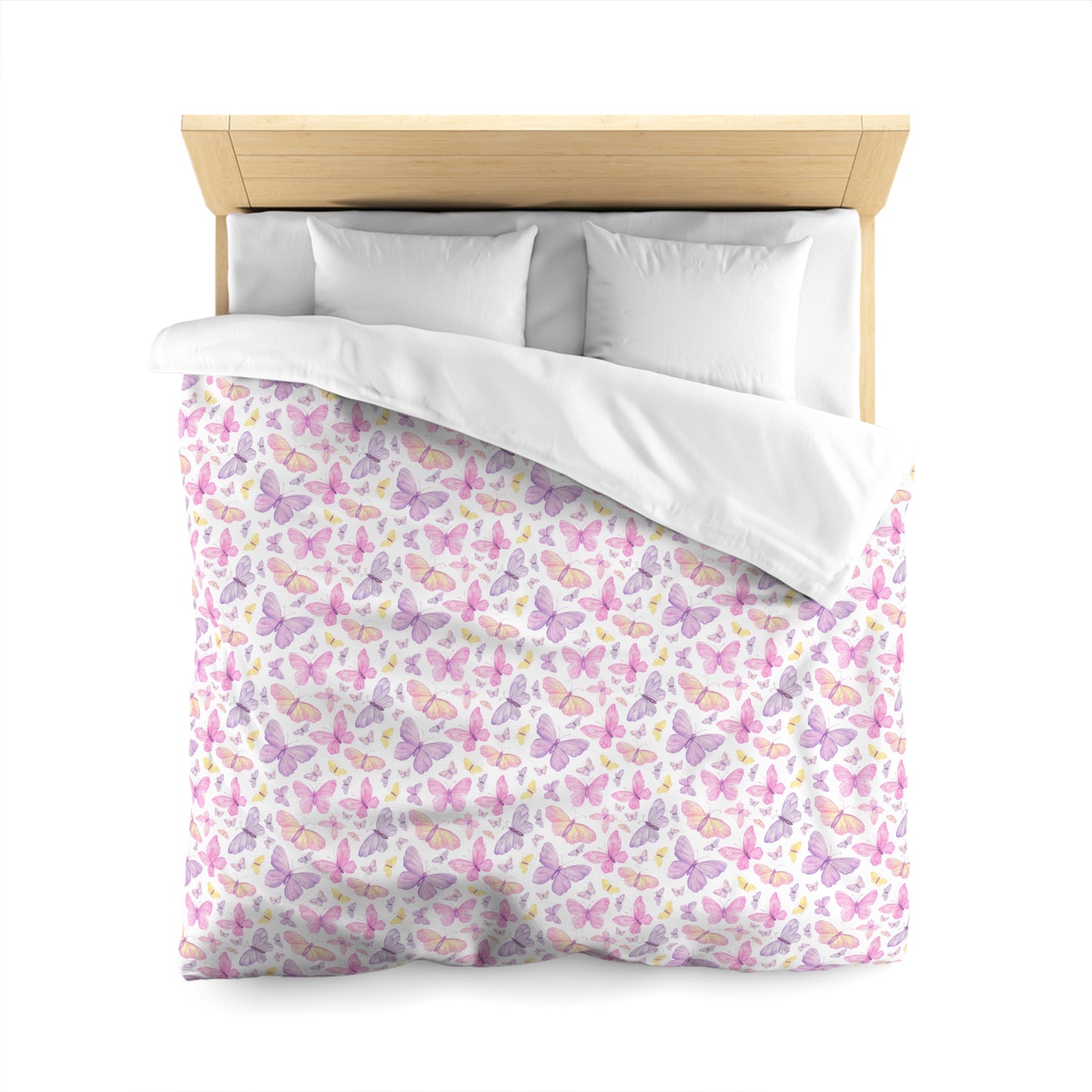 Pastel Butterfly Dreams Duvet Bedding Set