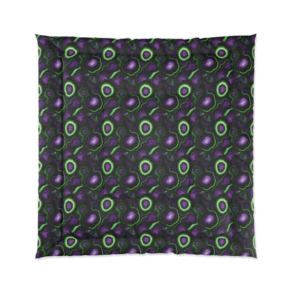 Amethyst & Lime Fracture Comforter
