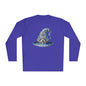 Blue & SIlver Witch Hat Adult Long Sleeve Tee