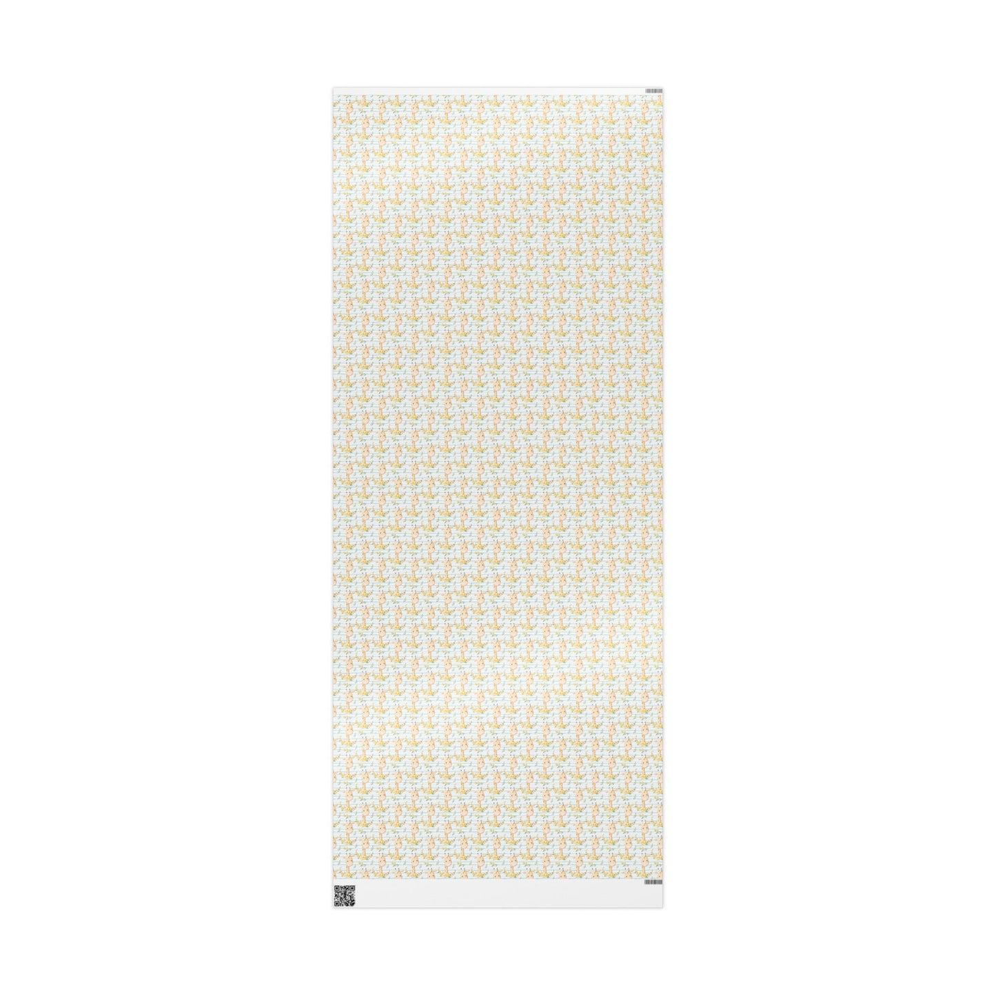 Giraffes in Bloom Wrapping Paper