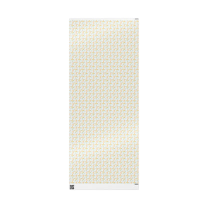 Giraffes in Bloom Wrapping Paper