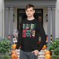 Halloween Monster 2 Adult Long Sleeve Tee