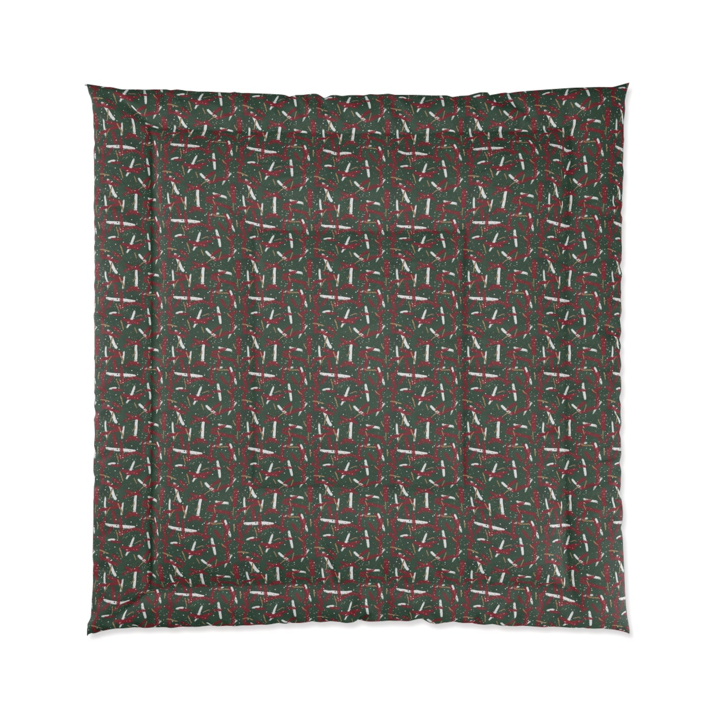 Holiday Brushstrokes Comforter