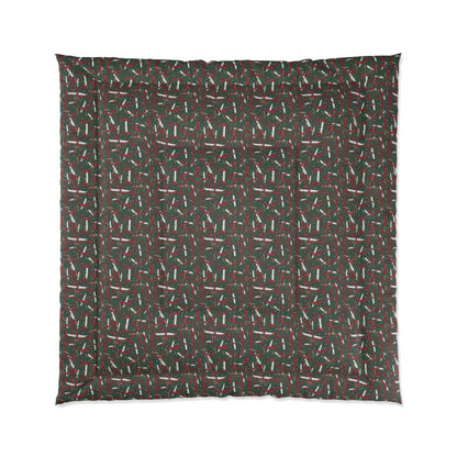 Holiday Brushstrokes Comforter