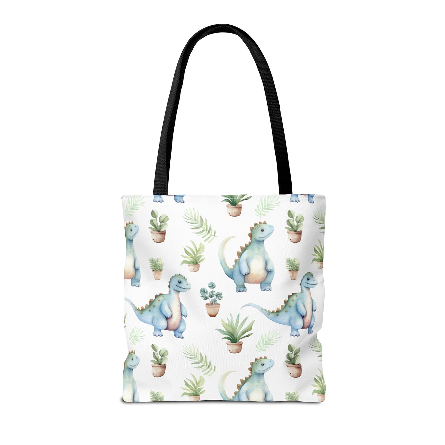 Adorable Dinosaurs Canvas Tote Bag