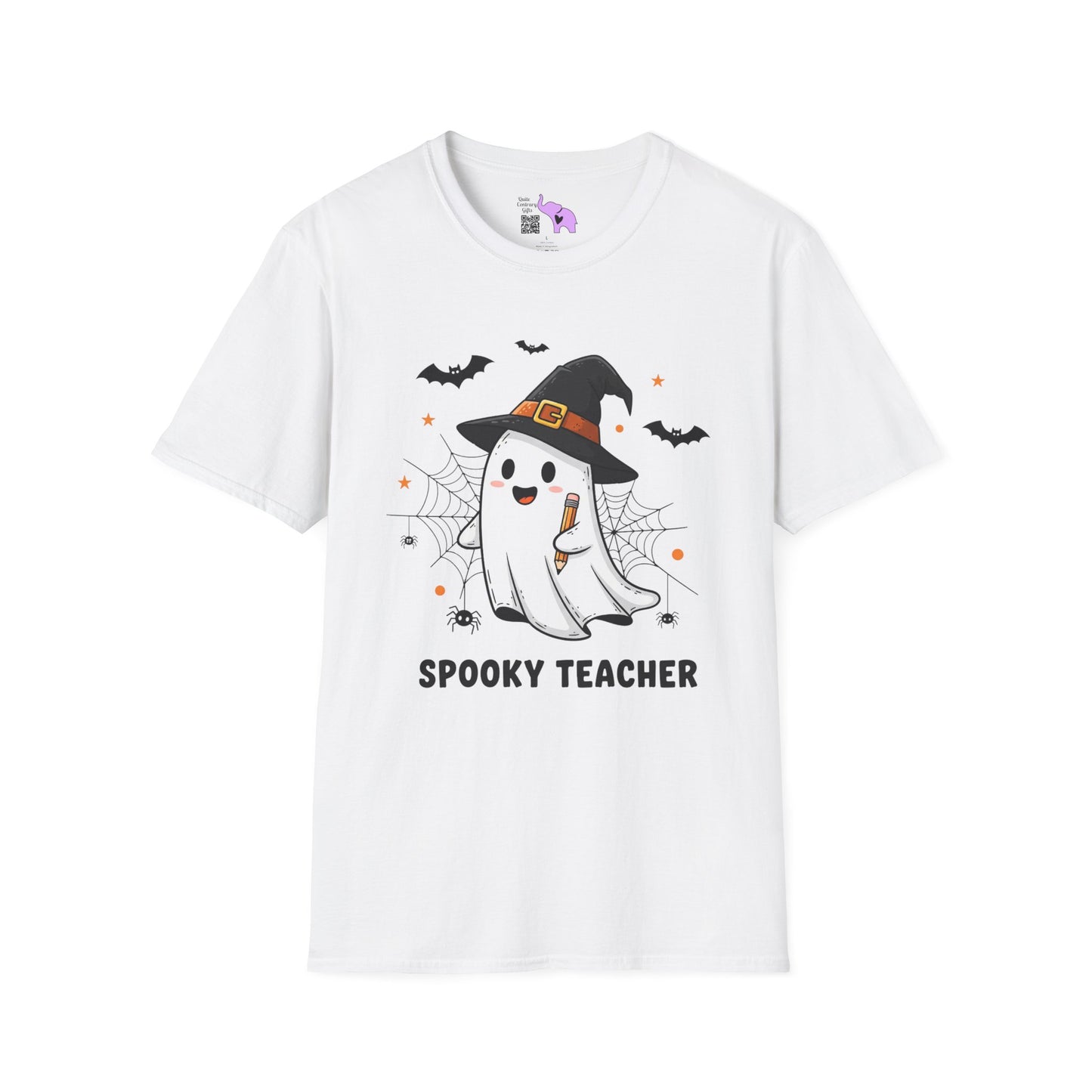 Spooky Teacher Adult T-shirt