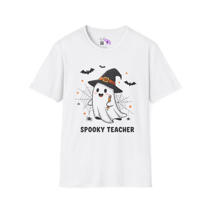 Spooky Teacher Adult T-shirt
