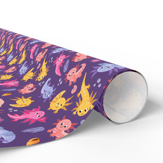 Axolotl Adventures Wrapping Paper