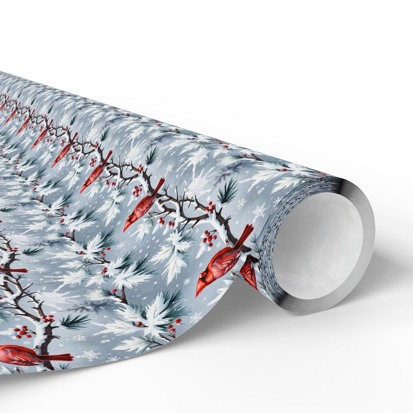 Cardinals in the Snow Wrapping Paper