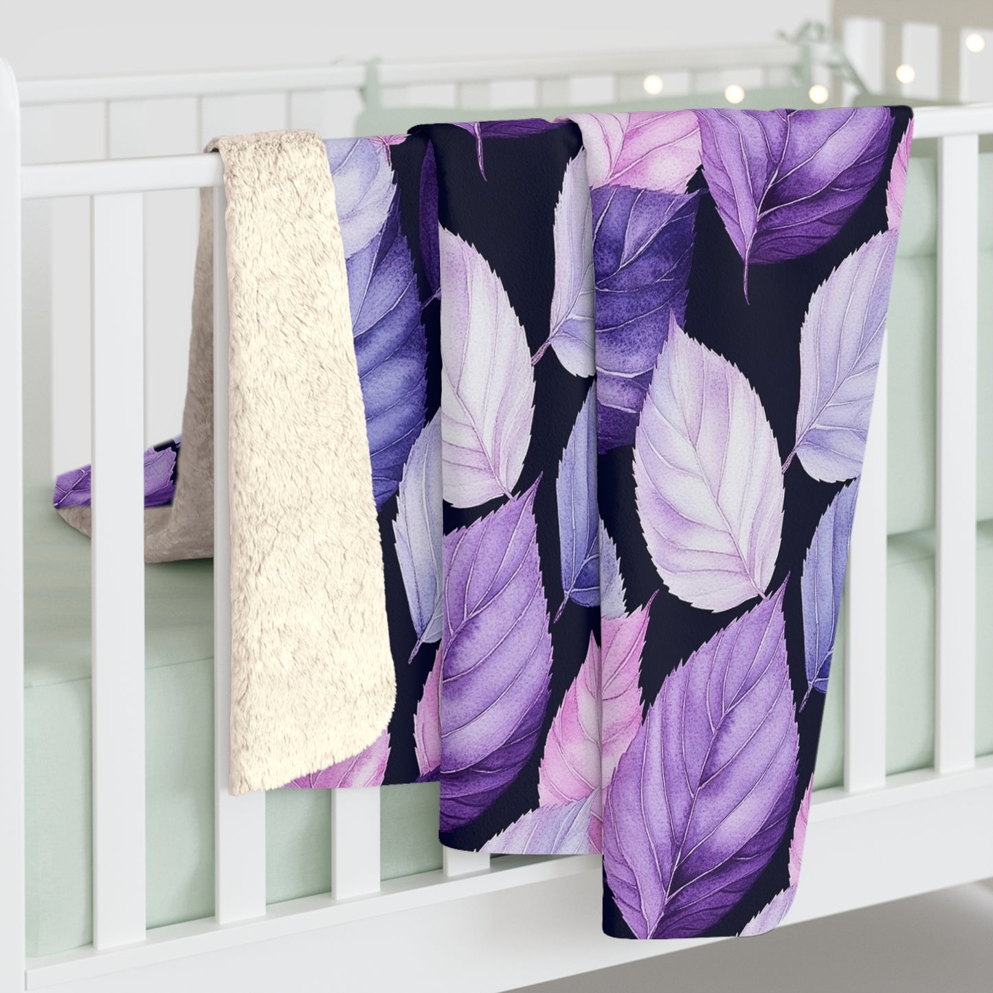 Ethereal Grove Sherpa Fleece Blanket