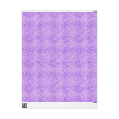 Lavender Crystal Wrapping Paper