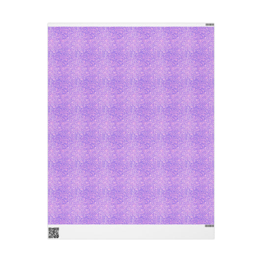 Lavender Crystal Wrapping Paper
