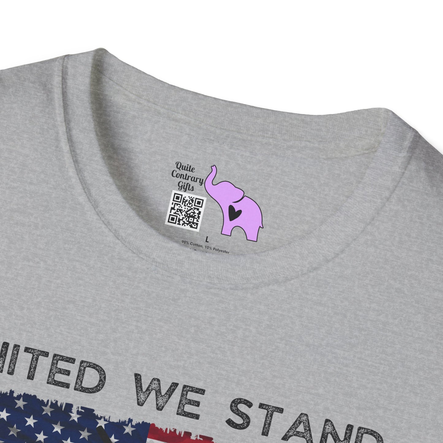 United We Stand Disarmed We Fall T-shirt