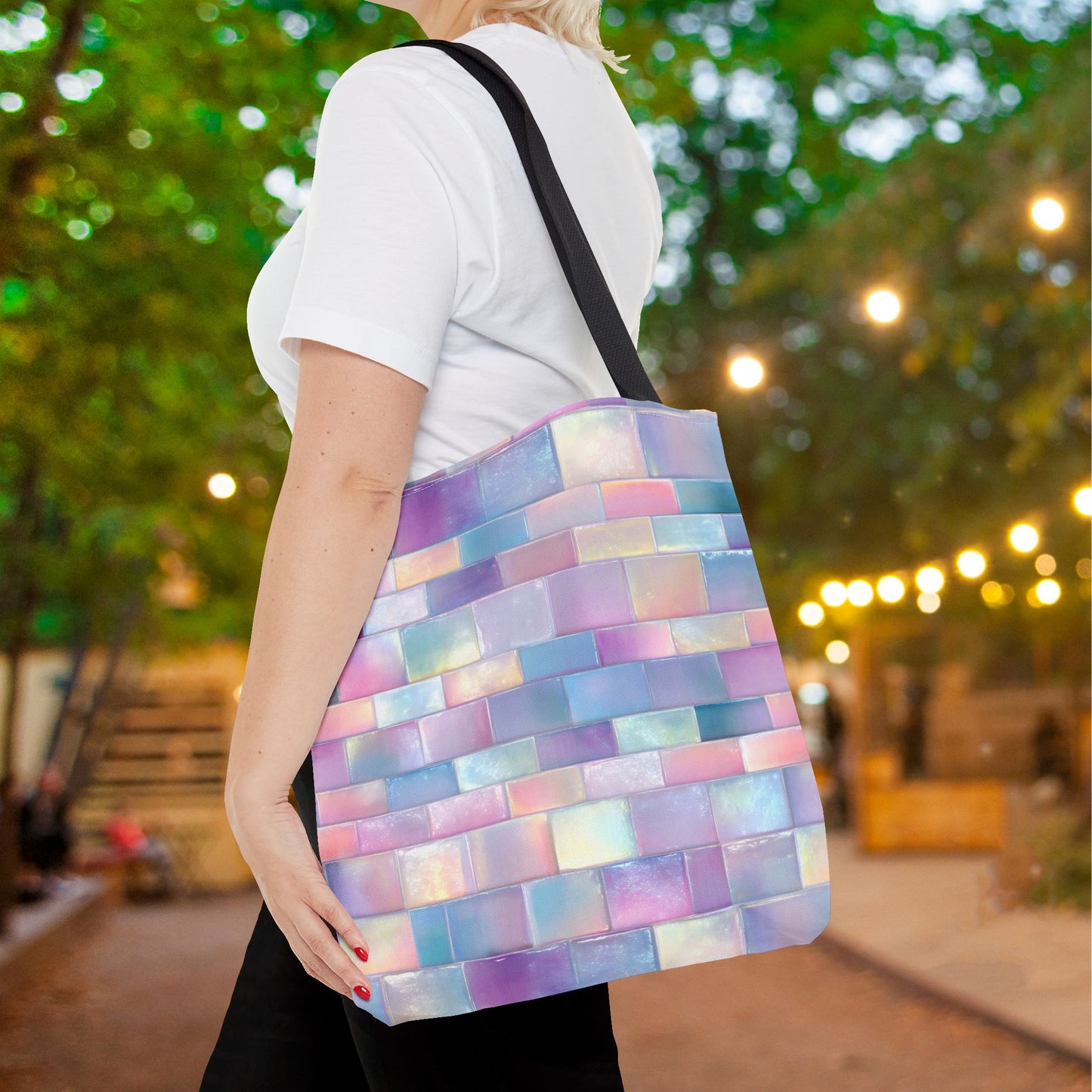 Cloudbound Panels Canvas Tote Bag