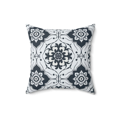 Lisbon Noir Throw Pillow
