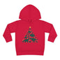 Dinosaur Christmas Tree Toddler Hoodie