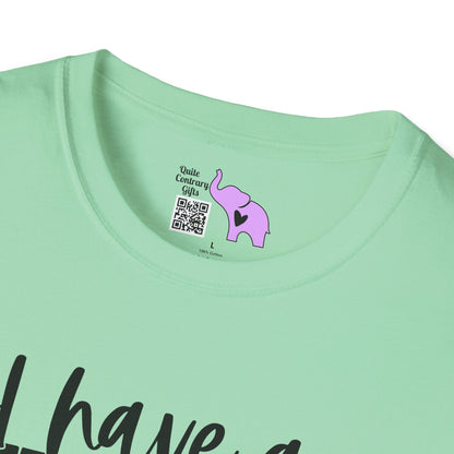 I Have A Purpose Adult T-shirt