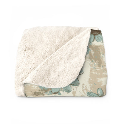 Rustic Teal Daisy Basic Bedding Set