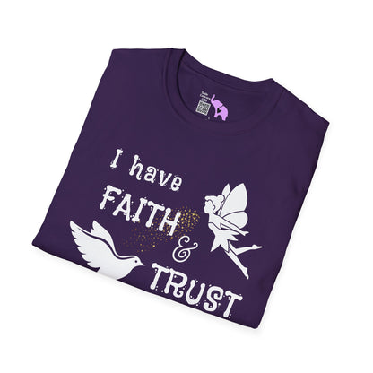 Faith Trust No PIxie Dust Adult T-shirt