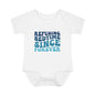 Refusing Bedtime Since Forever Baby Rib Bodysuit