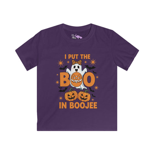 I Put the Boo in Boojee Youth Softstyle Tee