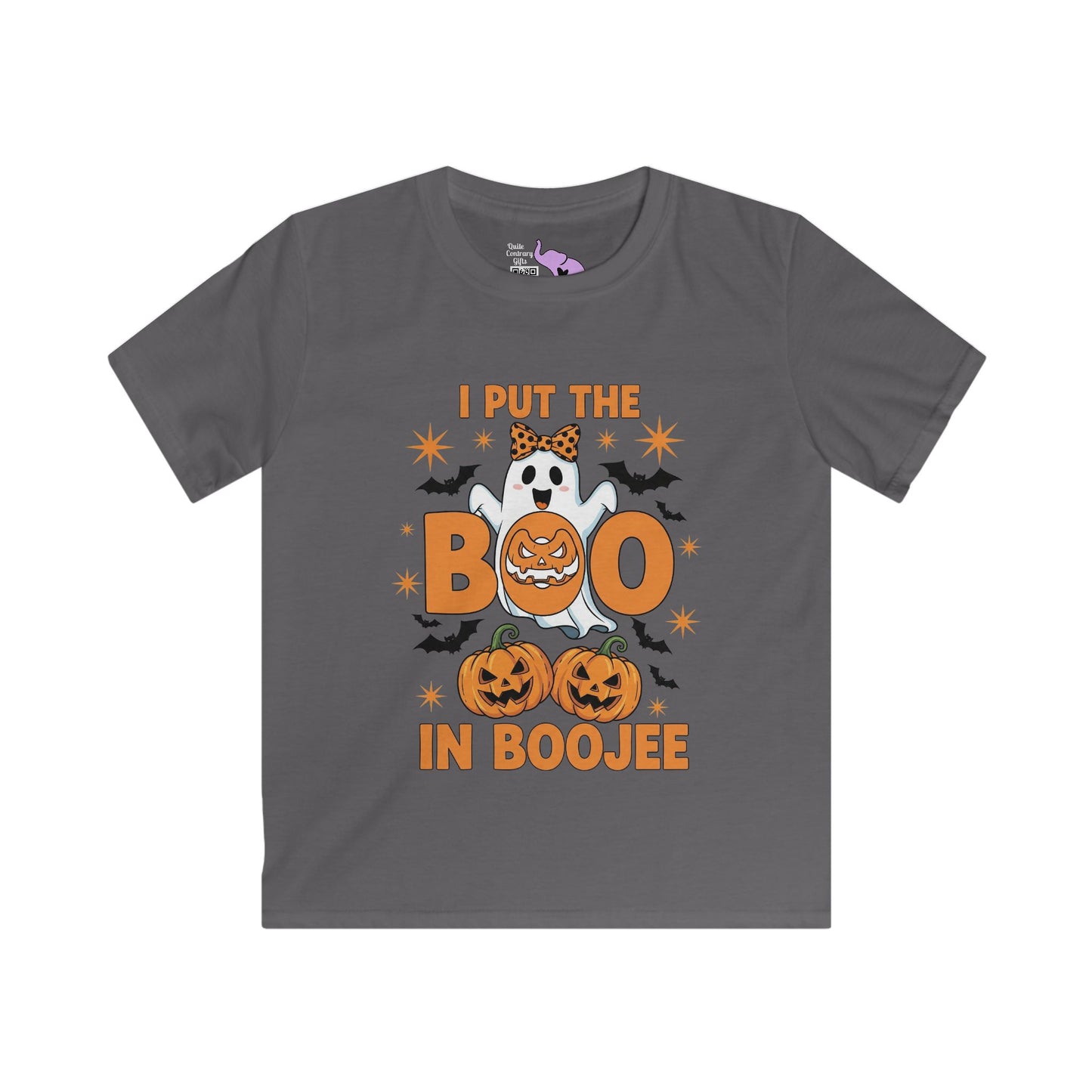 I Put the Boo in Boojee Youth Softstyle Tee