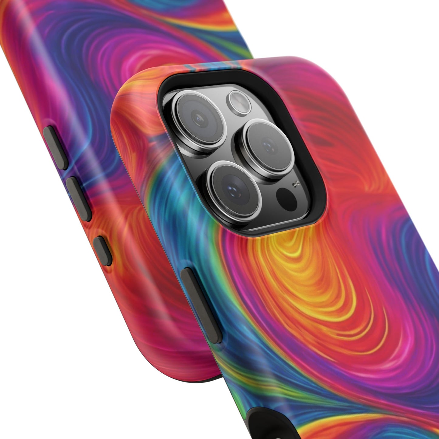 Tie Dye Color Swirl MagSafe® Compatible Tough Case for iPhone