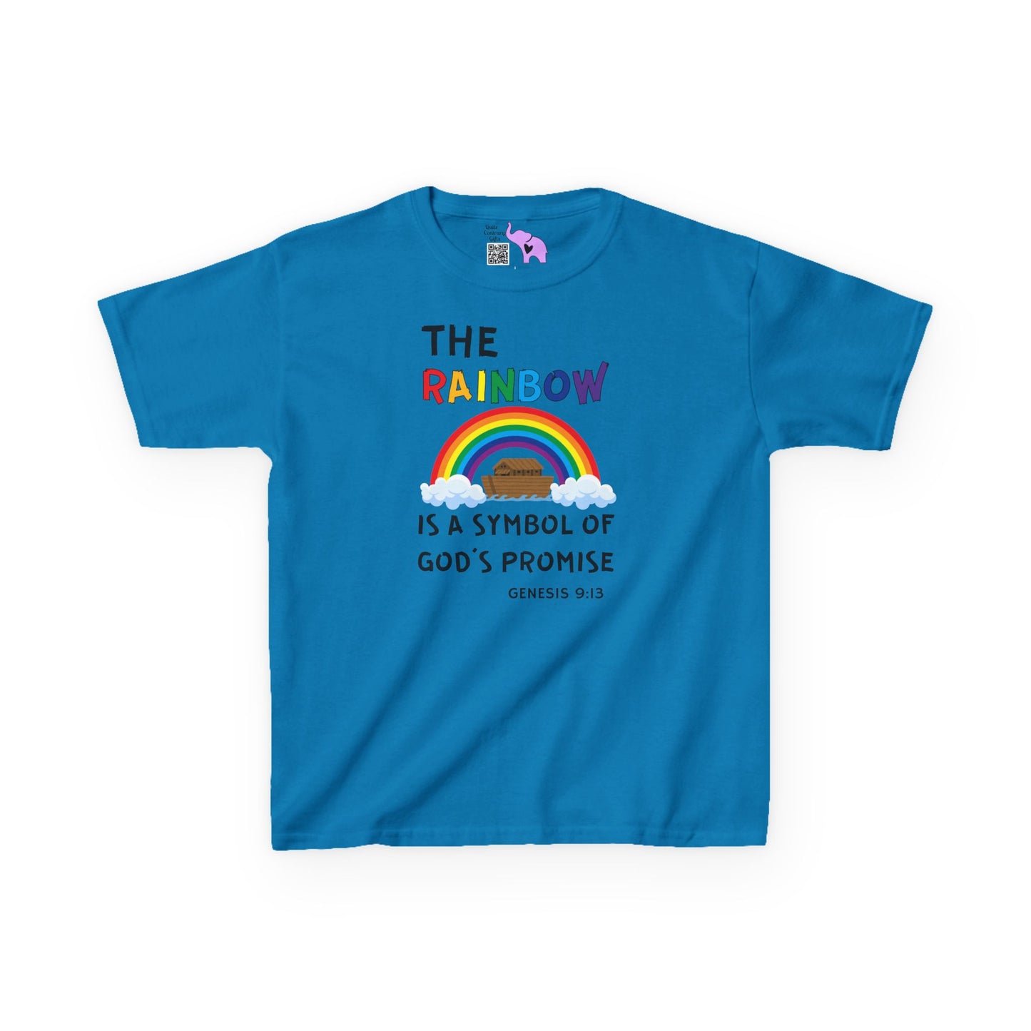 The Rainbow is A Symbol of God's Promise Kids Heavy Cotton™ Tee