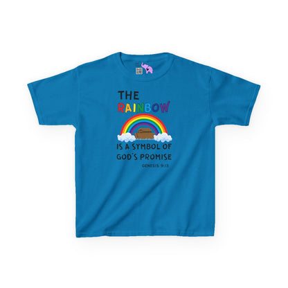 The Rainbow is A Symbol of God's Promise Kids Heavy Cotton™ Tee