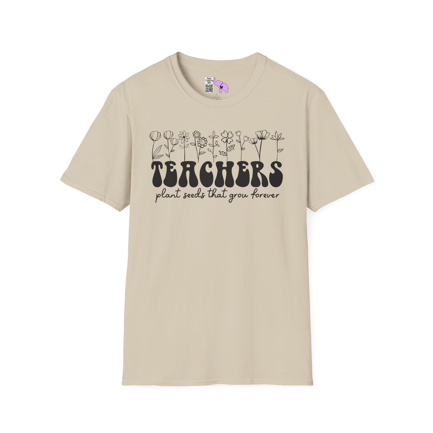 Teachers Plant Seeds That Grow Forever Adult T-shirt