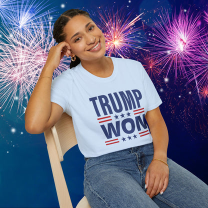 Trump Won 4 Adult T-shirt