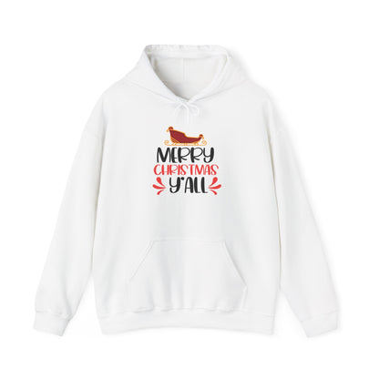 Merry Christmas Y'all Adult Heavy Blend™ Hoodie