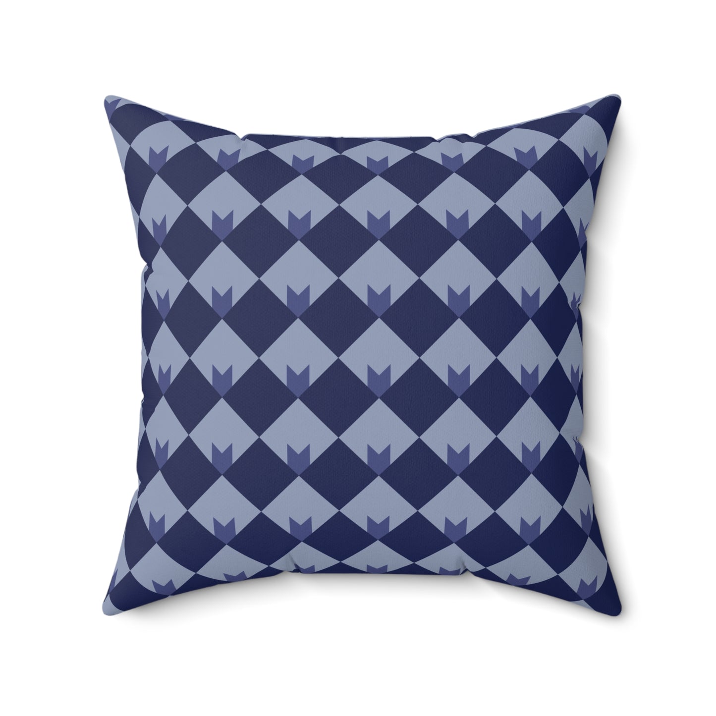 Diamond Bloom-Navy & Periwinkle Basic Bedding Set