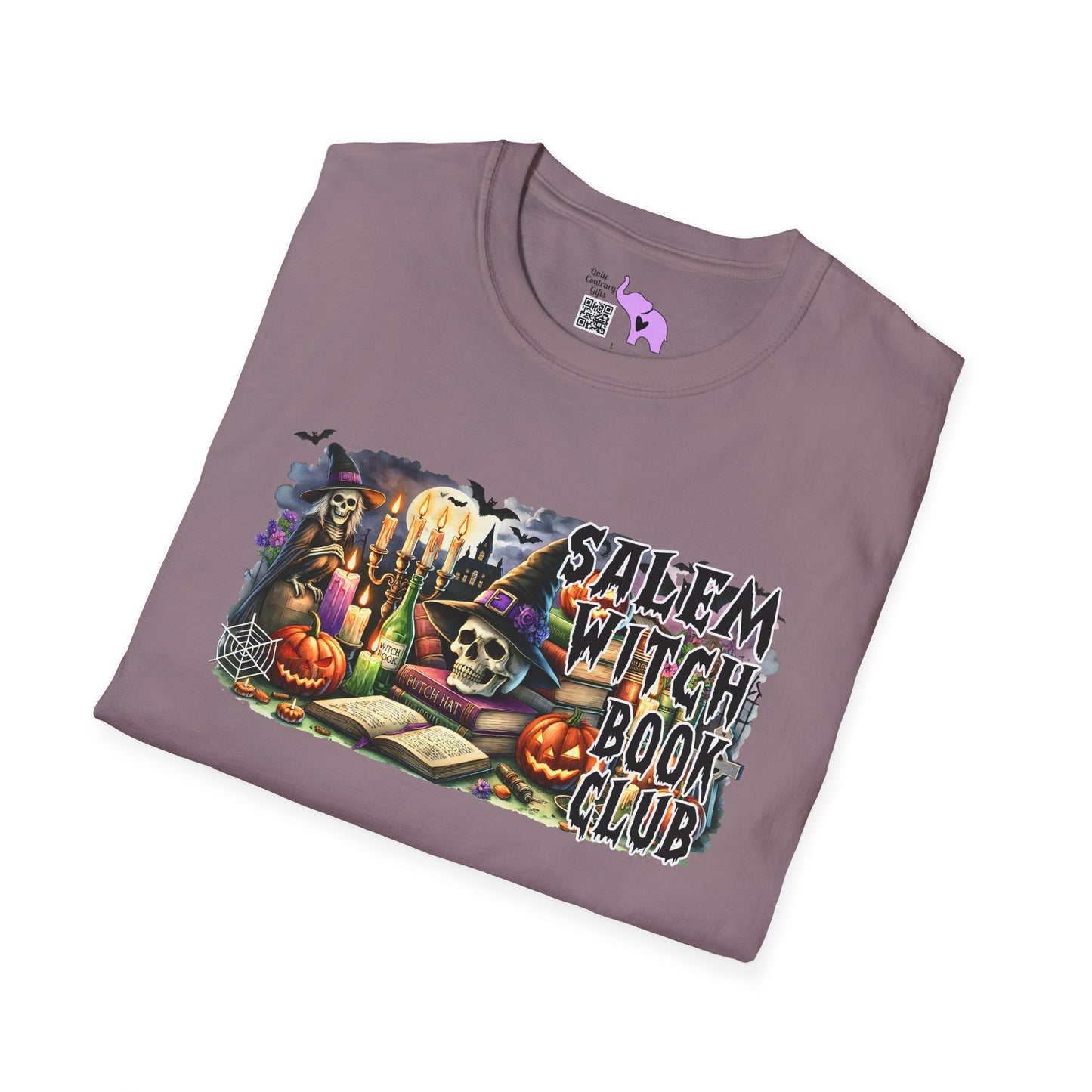 Salem Witch Book Club (2) Adult T-shirt