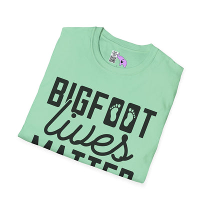 Bigfoot Lives Matter Adult T-shirt