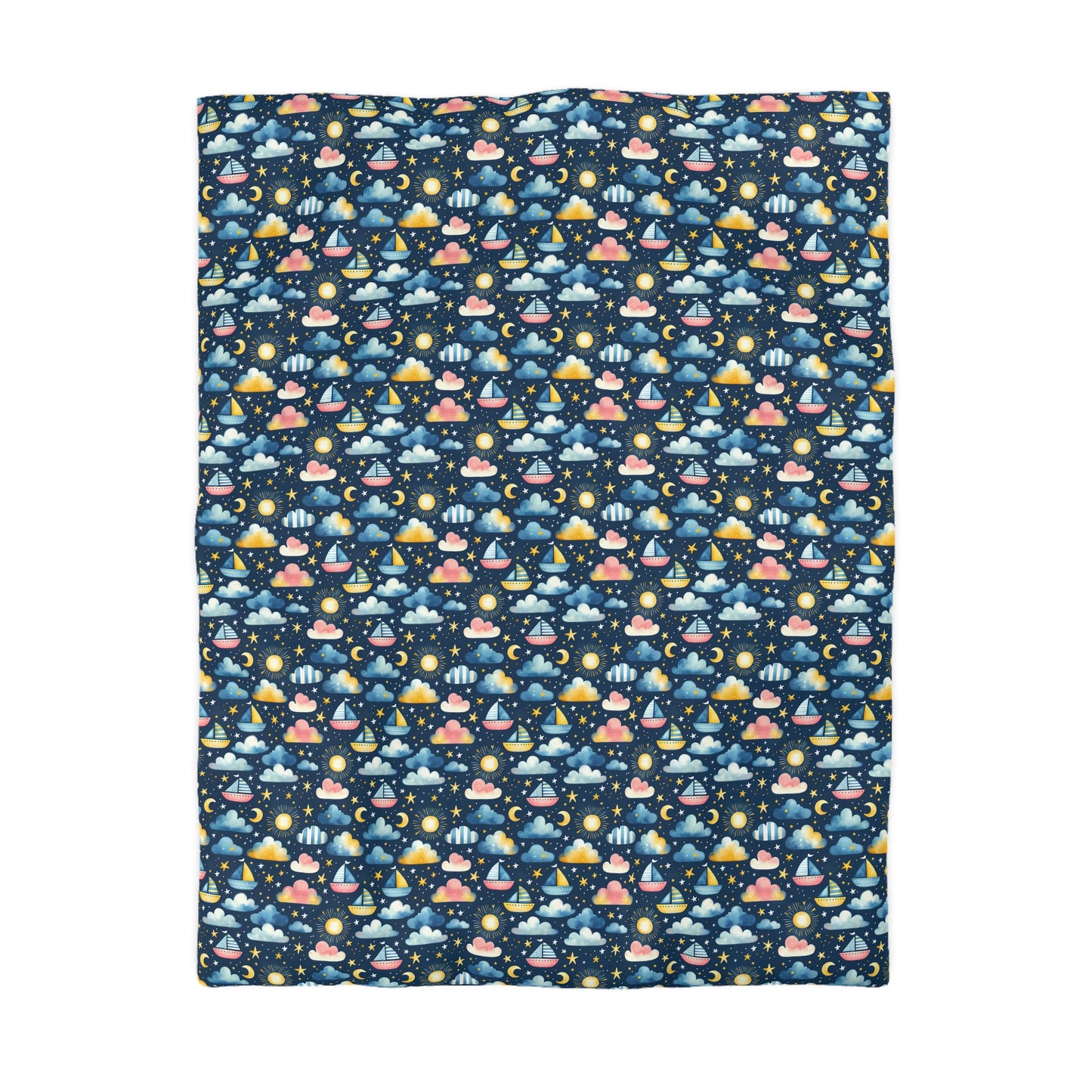 Night Sail Dreams Microfiber Duvet Cover