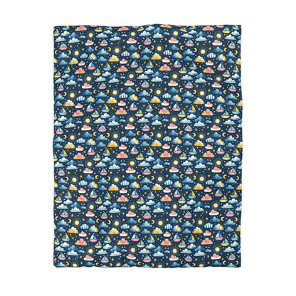 Night Sail Dreams Microfiber Duvet Cover