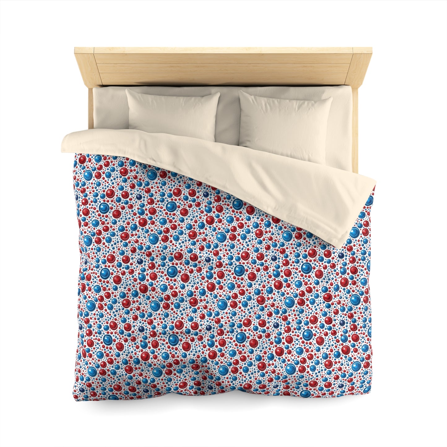 Freedom Dots Microfiber Duvet Cover