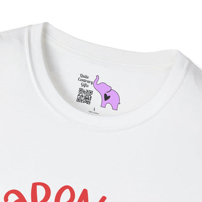 Autism Awarness (Footprint) Adult T-shirt